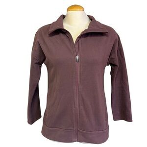 Mondetta | Women's Cozy Full Zip Jacket | Size Small | Maroon
